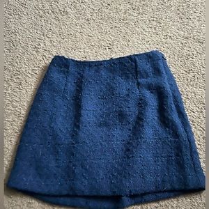 Abercrombie blue miniskort (brand new with tags) size small